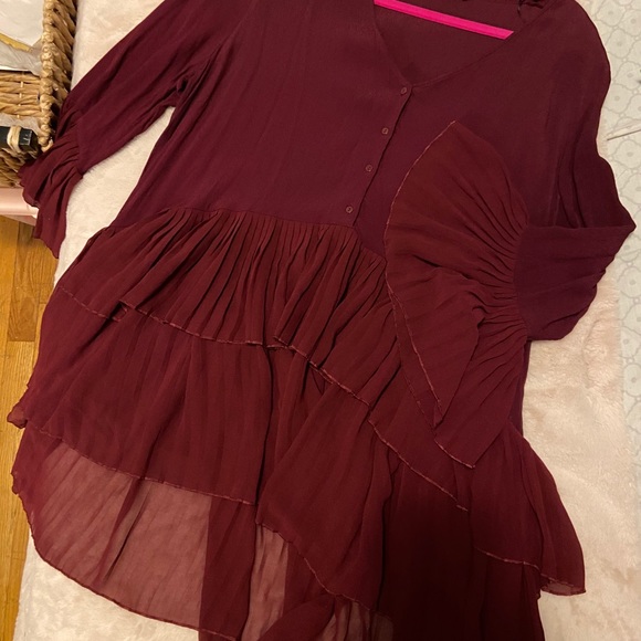 Zara Ruffle Tunic - Picture 2 of 4